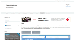 Desktop Screenshot of placesincolorado.com